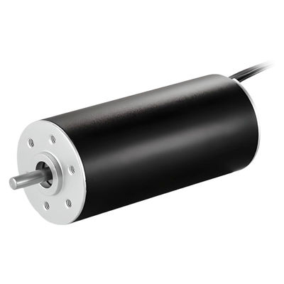 محرك 12v 24mm بدون فرشاة بدون فتحة محرك DC بدون حديد مخصص 48W 15398rpm