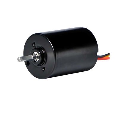 28mm PMDC محرك بدون فرشاة مع سائق متكامل 5.1W 12V 24V محرك BLDC عالي الطاقة للضخ الالكتروني