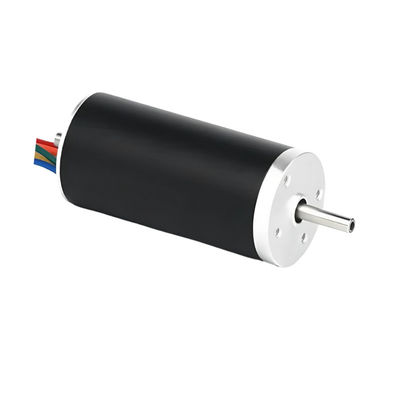 محرك بدون فرشاة 24 ملم بدون مستشعر 12 فولت إلى 48 فولت محرك BLDC بدون قلب 40W 14150rpm قابلة للتخصيص