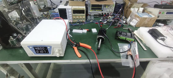 محرك 60 ملم مخصص بدون فرشاة 250W NEMA 24 BLDC محرك 48V 11000rpm 0.22N.m لجهاز CNC حفر آلة