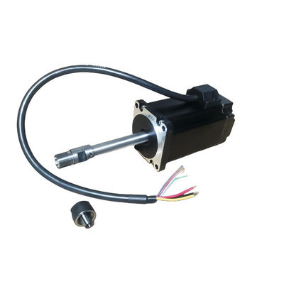محرك 60 ملم مخصص بدون فرشاة 250W NEMA 24 BLDC محرك 48V 11000rpm 0.22N.m لجهاز CNC حفر آلة