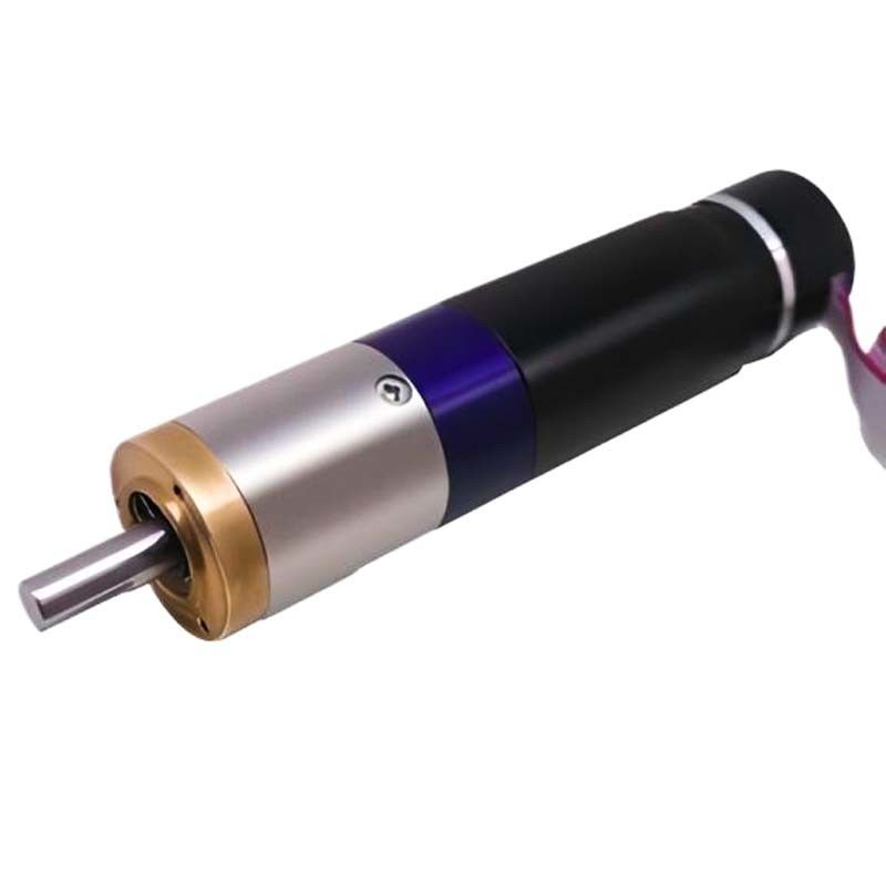 محرك التروس الصناعي BLDC 48 فولت 28 ملم محرك DC الكوكبي 2500mNm 3.9RPM