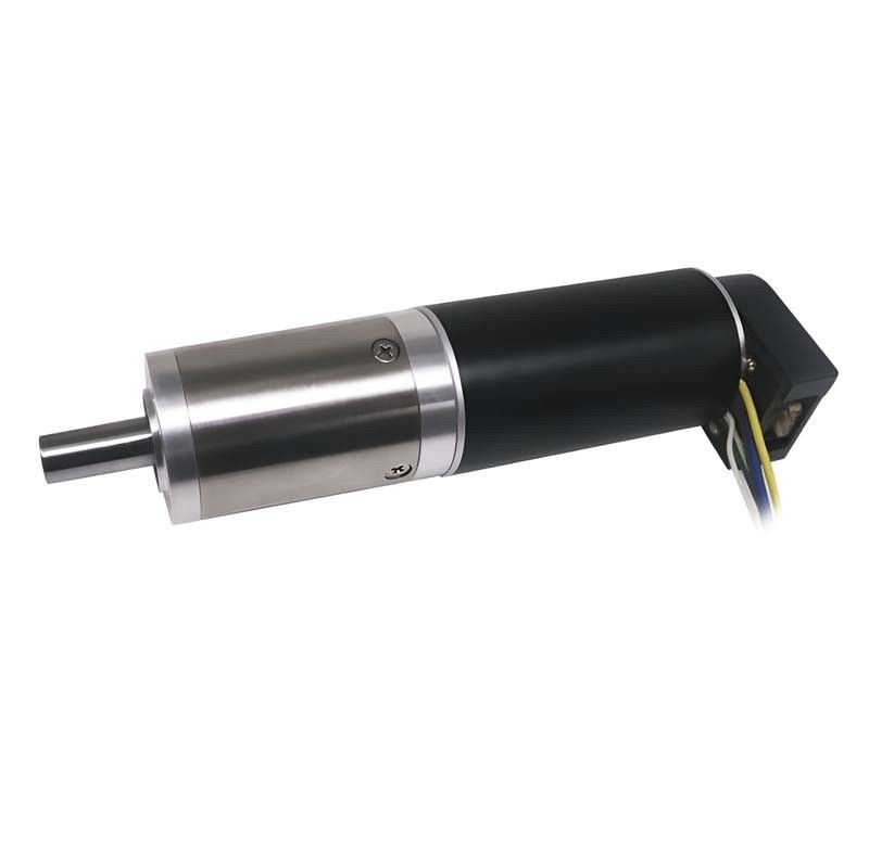 حرارة التفريغ بدون فرشاة محرك علبة التروس DC 42mm DC محرك عجلات التروس الكوكبية 48V 10000mNm 1958RPM