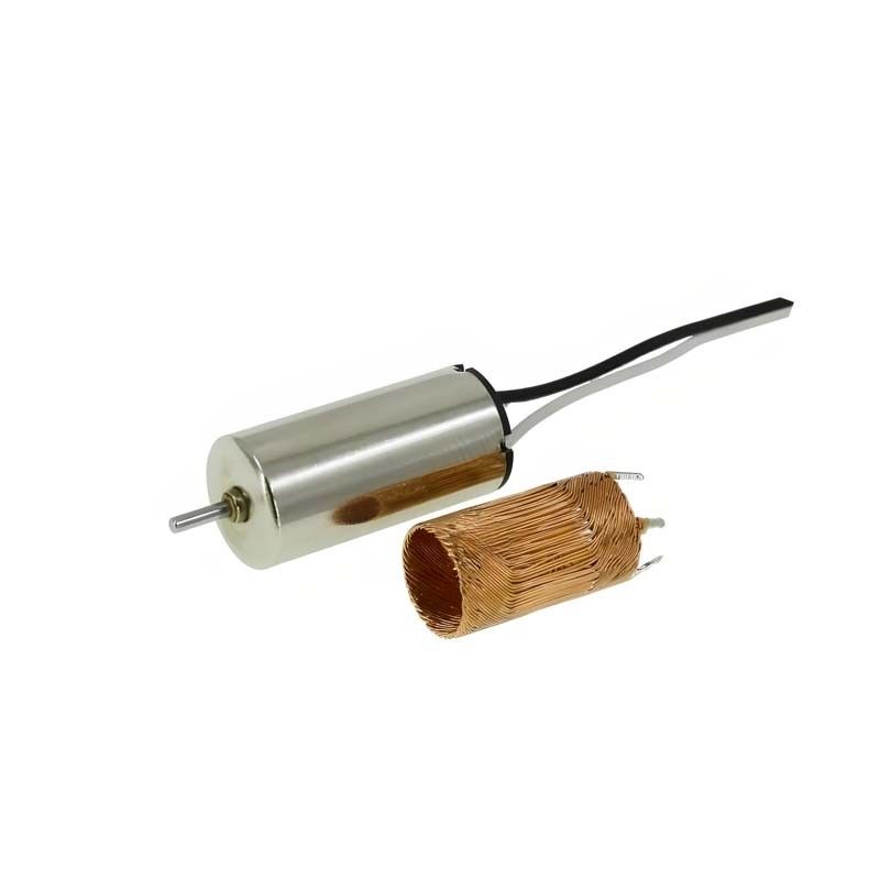 8 ملم مفرشة بدون قلب محرك DC الكربون 0.3mNm 8620rpm 2.4V مقاوم للتعب