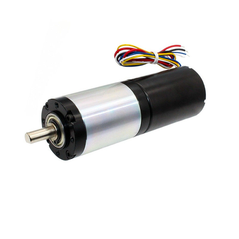 محرك BLDC 32mm معدل التروس 12V إلى 48V 1.0 RPM إلى 1409RPM محرك التروس المتردد بدون فرشاة قابل للتخصيص