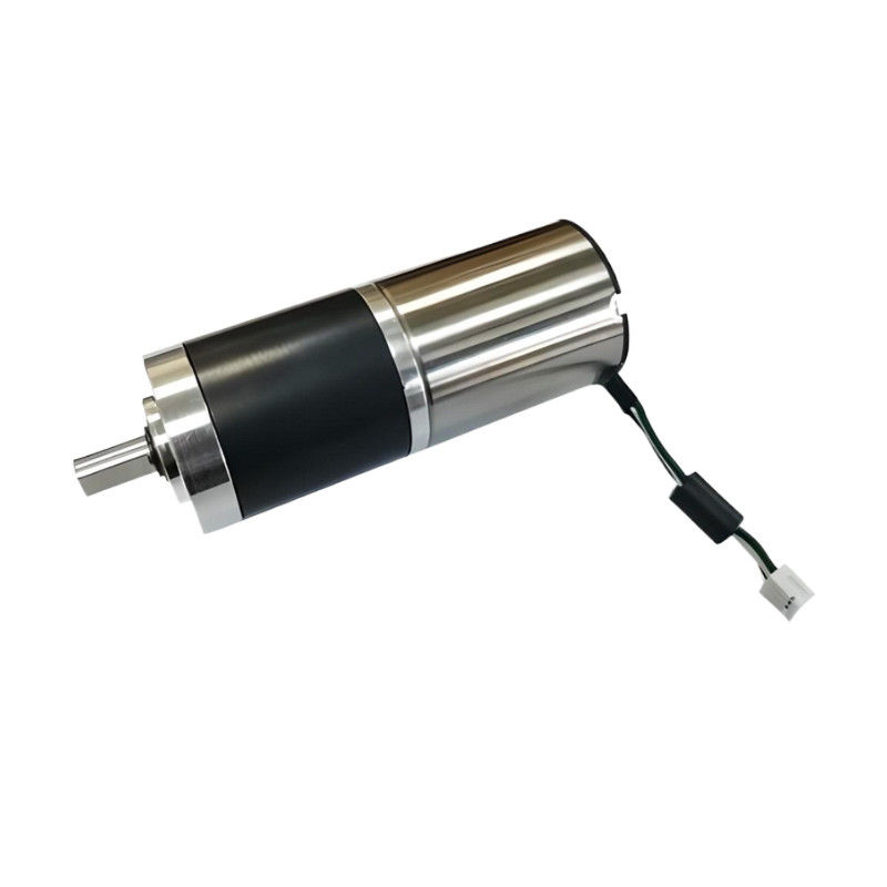 محرك التروس منخفض السرعة 27 ملم 12 فولت إلى 48 فولت محرك DC بدون فرشاة 2500mNm 4.1RPM إلى 3622RPM محرك BLDC قابل للتخصيص