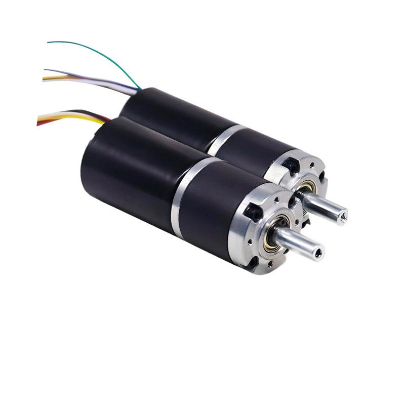 24 ملم محرك BLDC مصمم من 12 فولت إلى 48 فولت محرك معدات بدون فرشاة 1500mNm 6.0RPM إلى 3622RPM محرك معدات DC قابلة للتخصيص