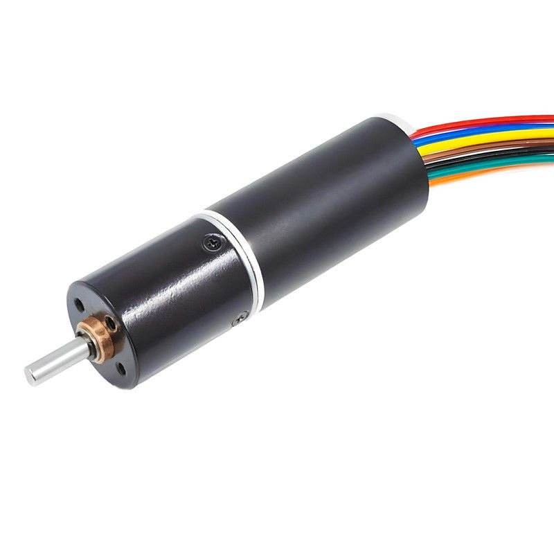 24 ملم محرك DC بدون فرش 12 فولت إلى 48 فولت محرك السرعة المنخفضة 1500mNm 6.0RPM إلى 3622RPM محرك BLDC قابل للتخصيص