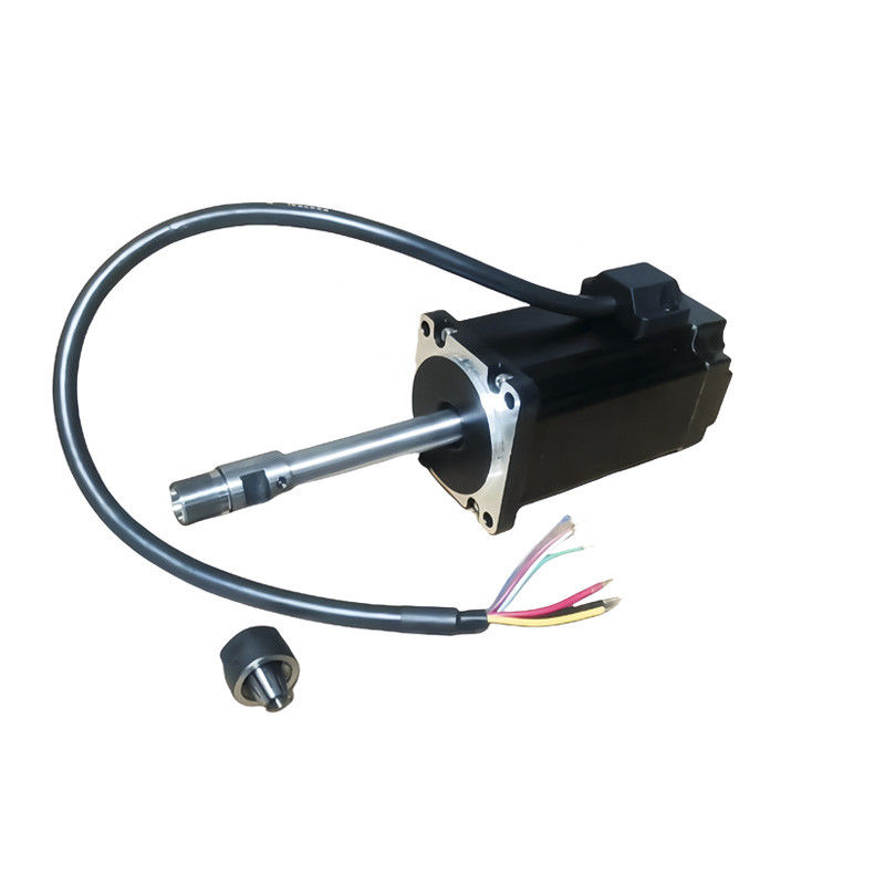 محرك 60 ملم مخصص بدون فرشاة 250W NEMA 24 BLDC محرك 48V 11000rpm 0.22N.m لجهاز CNC حفر آلة